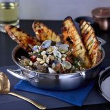 Le Creuset 3-Ply Edelstahl Profipfanne mit Deckel 24cm