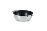 Le Creuset 3-Ply Edelstahl Profipfanne mit Deckel 24cm