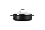 Le Creuset Aluminium-Schmorpfanne mit Glasdeckel antihaft - in 3 Gr��en
