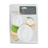 St�dter Profi-Ausstecher mit Auswerfer Bl�tter 3er Set