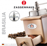 Zassenhaus Kaffeemhle Brasilia - Buche mahagonifarben