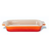 Le Creuset Auflaufform rechteckig 24x32cm 2,3l - ofenrot