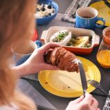 Le Creuset Rainbow Collection 6er Set Fr�hst�cksteller 22cm