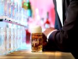 St�lzle Oberglas Pfiff Bierkrug 0,125l