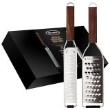 Microplane Master Series - Grobe Reibe + Zester Set