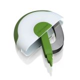 Microplane Wiegemesser f�r Salat und Kr�uter