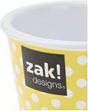 Zak! Designs Eisbecher mit Lffel Dotty gelb