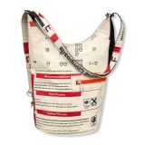 Beadbags CR12 Schultertasche aus Zementsack rot