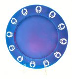 Alessi Teller Wardance GV06 AZ blau