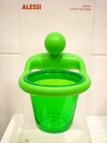 Alessi Zahnputzbecher-Halter Antonio D GV16 GR gr�n