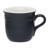 Emile Henry Becher mit Henkel 9,5 cm caviar