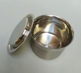 R�sle Dose mit Deckel Edelstahl 0,3L AUSSTELLUNGSST�CK