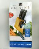 CS Kochsysteme Messerblock Cuisine 7-tlg.