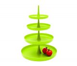 Zak! Designs Etagere Sombrero gr�n 4-tlg.