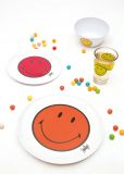 Zak! Designs Smiley Becher wei�-gr�n