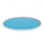Zak! Designs Dotty Tortenplatte aqua-blau 32cm