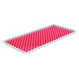 Zak! Designs Dotty Kuchenplatte rechteckig rot