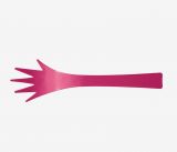 Zak! Designs Salatbesteck Helping Hands pink 2-tlg.