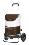 Andersen Shopper Royal Plus Loke braun mit luftbereiftem Kugellagerrad