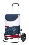 Andersen Shopper Royal Plus Loke blau mit luftbereiftem Kugellagerrad
