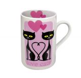 K�nitz Kaffeebecher Love Cats