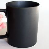 K�nitz Schiefertafel Kaffeebecher + Kreide Weihnachten