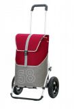 Andersen Shopper Royal Filip rot mit luftbereiftem Kugellagerrad