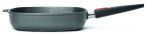 WOLL Titanium Nowo Induction Profi-Gusspfanne viereckig 28cm INDUKTION + Glasdeckel + Griffschutz