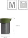 Royal VKB Cup & Store Vorratsbehälter mit Messtasse weiß 0,8l
