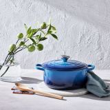Le Creuset Br�ter rund 24cm 4,2l - Azure