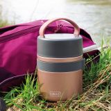 LURCH Iso-Pot 2.0 aus doppelwandigem Edelstahl f�r hei�e und kalte Speisen 500ml