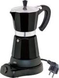 cilio Espressokocher CLASSICO elektrisch für 6 Tassen - in schwarz