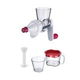 Westmark 3in1 Spar-Set Trommelreibe + Aufs�tze Fleischw. + Entsafter