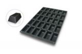 Schneider Backform aus Silikon Rechteck, 40x 60 cm, Rechteck 100x52 mm, H�he 30 mm, 115307