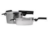 Fissler Vitaquick� Premium Schnellkochtopf-Set POLIERT 2,5 und 4,5 Liter