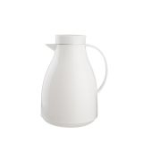 Vacuum jug white 1,00 l Thermosflasche Isolierkanne wei�