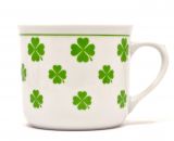 Jumbotasse Varak Kleeblatt gr�n 650ml - 6 St�ck