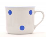 Jumbotasse Varak blaue Punkte 650ml - 6 St�ck