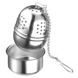 Westmark Tee-Ei oval mit Untersatz