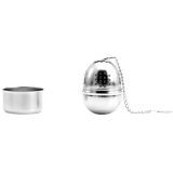 Westmark Tee-Ei oval mit Untersatz