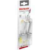 Westmark 2 Ausgie�er �Inox Standard�, Silikonkork, Metallkl�ppchen