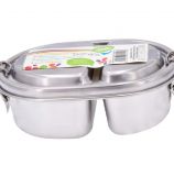 Doras  Edelstahl Box mit Dichtung/2 F�cher