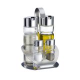 Westmark Menage Salz, Pfeffer, Essig & �l �Wien�, 4tlg.