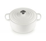 Le Creuset Br�ter rund 22cm white