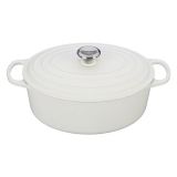 Le Creuset Br�ter Signature oval 29cm - white