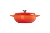 Le Creuset Stew Pot Signature rund 22 cm Ofenrot