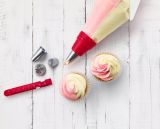 Birkmann Easy Baking Doppelkammer-Spritzbeutel-Set Deco Twin