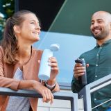 emsa Light Mug Thermobecher - eisblau