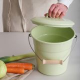 Riess Allzweckeimer mit Deckel 3,5l - nature green dark