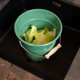 Riess Allzweckeimer mit Deckel 3,5l - nature green dark